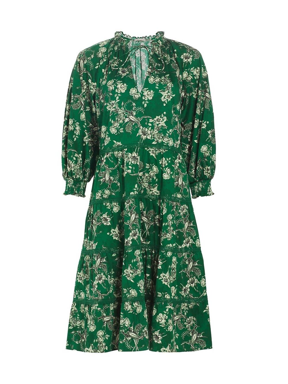 Alice + Olivia Floral Central Park Layla Dress Size X-Small